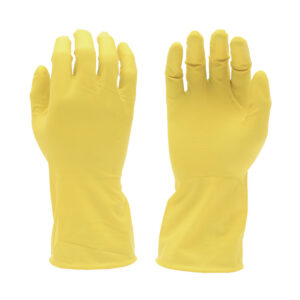 Guante Domestico Palma De Diamante Amarillo Resistor
