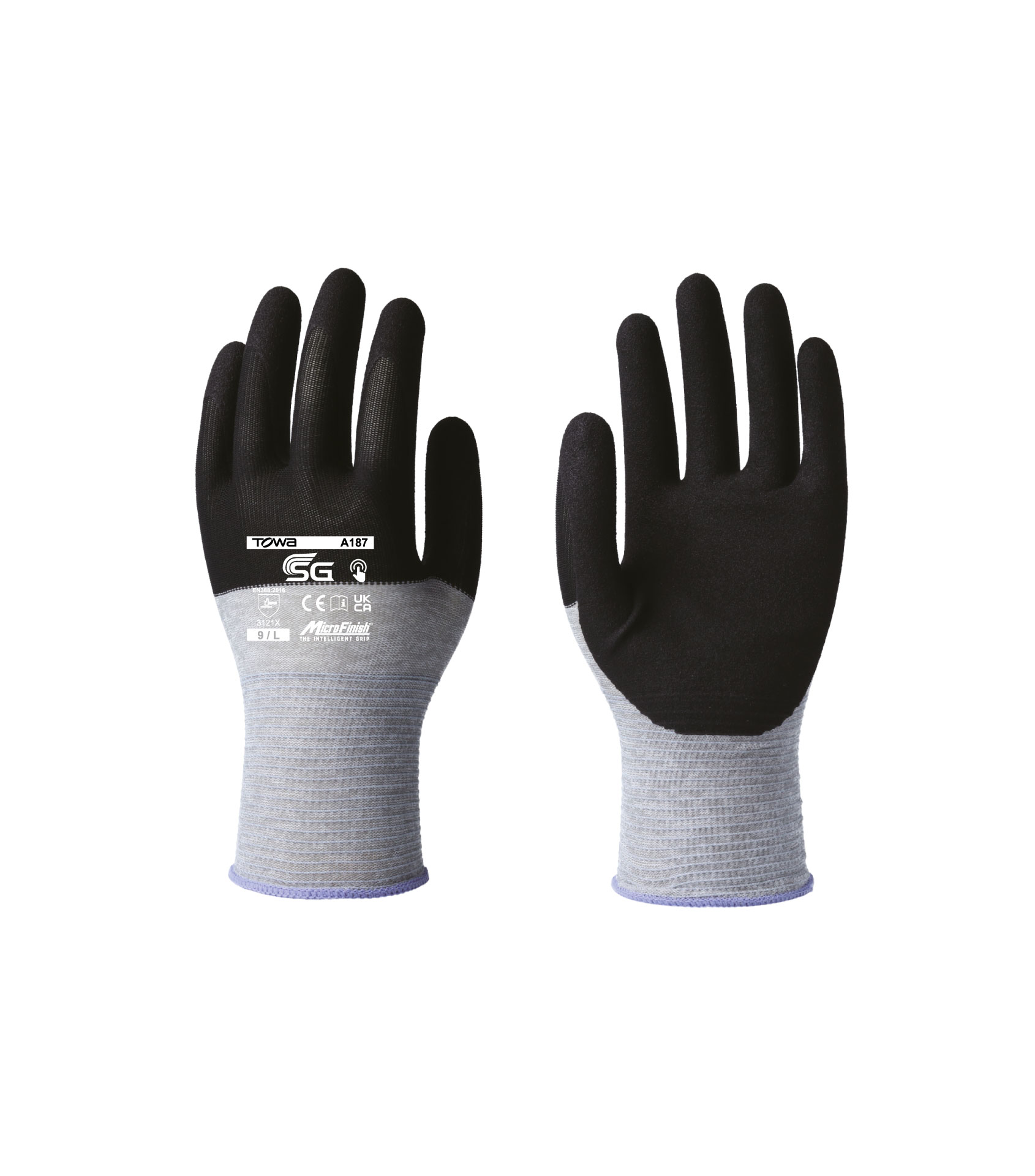 Guante Microfinish Sg A187 Touch Towa