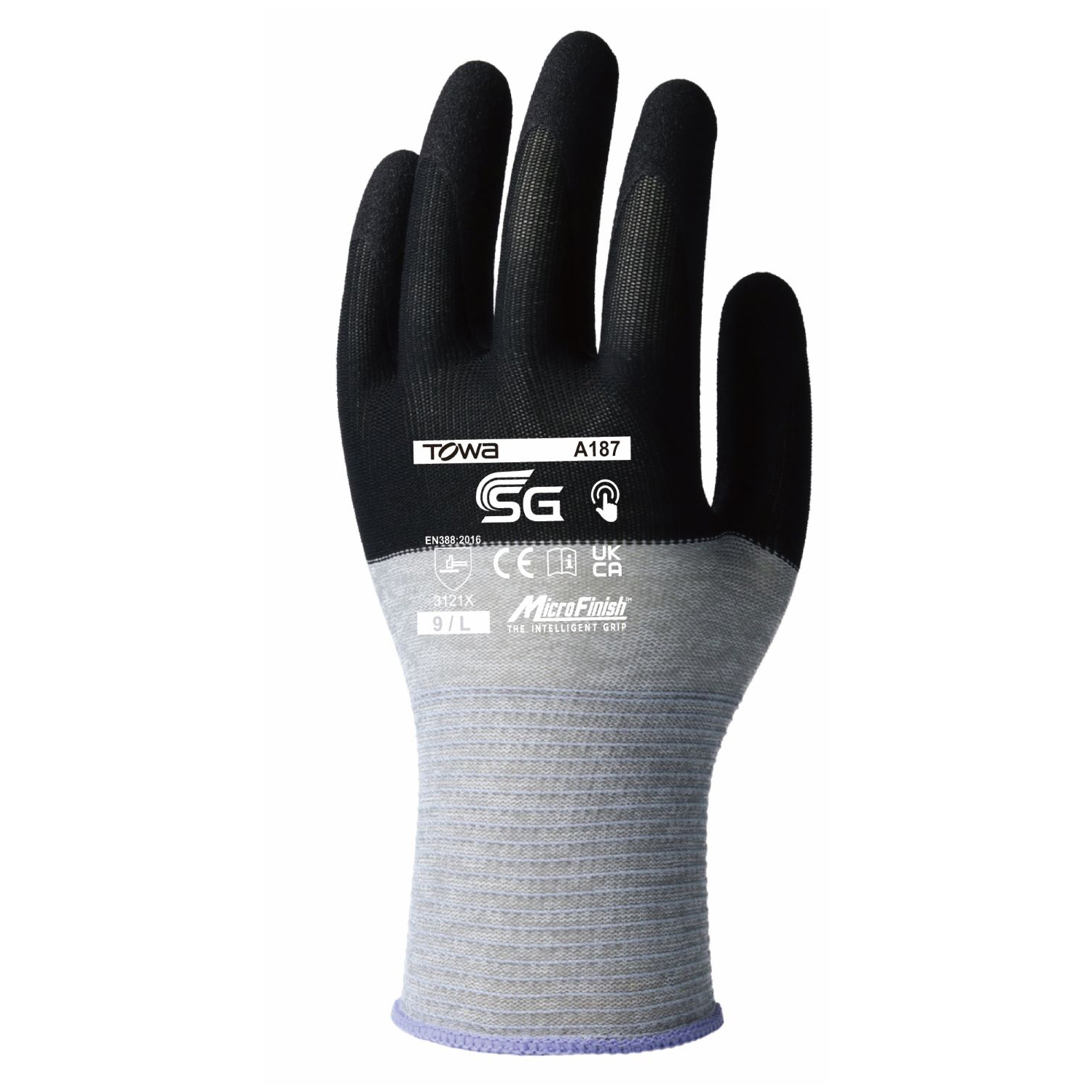 Guante Microfinish Sg A187 Touch Towa - Imagen 2